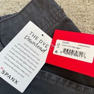 Spanx stretch twill joggers